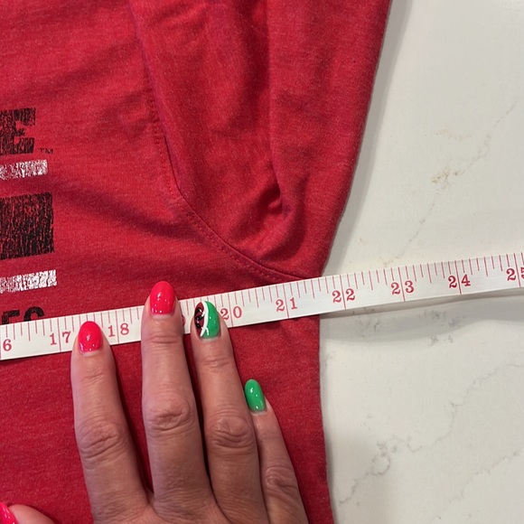 Arkansas State Red Wolves Longsleeve Red T-Shirt w/Black & White Lettering Sz. L - Picture 6 of 7